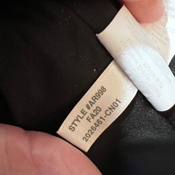 J Crew Black White Houndstooth Elastic Waist A-Line Skirt Lined NWT 8 Wool Blend - Picture 6 of 10